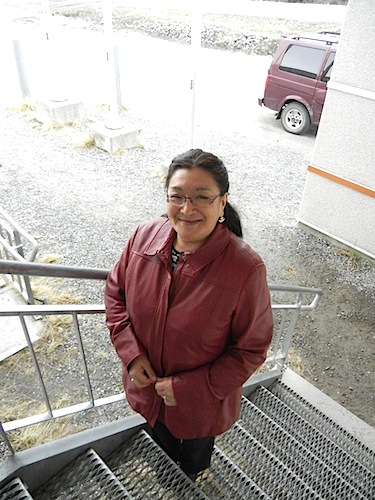 It's time to really break the silence around sexual abuse in Nunavik, says Lizzie Aloupa, who's facilitating a new pilot project to prevent and detect sexual abuse in the region. (PHOTO BY JANE GEORGE)