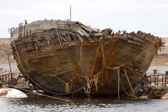 After 86 years in Cambridge Bay, the wreck of Roald Amundsen’s Maud will return to Norway. (FILE PHOTO)
