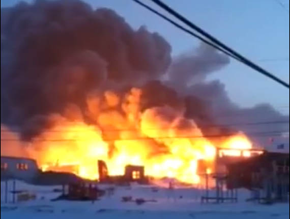 When a fire destroyed the school in Kugaaruk this past Feb. 28, the Government of Nunavut was renegotiating its insurance. The result is that Nunavut's deductible was raised to $20 million and the GN's premiums were increased. (FILE PHOTO)