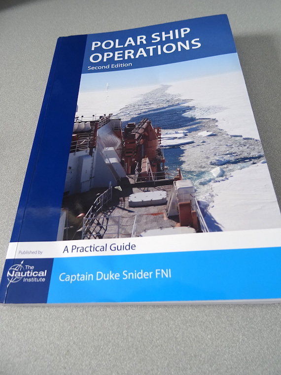 If you're planning a trip into Canadian Arctic waters, you'll want to read Polar Ship Operations before you leave. (PHOTO BY JANE GEORGE)