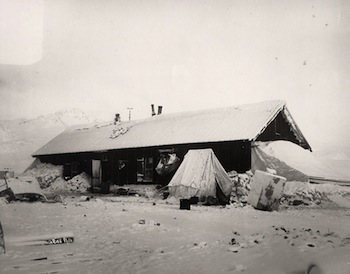 Fort Conger, built by A.W. Greely’s expedition in 1881, was large as a barn, and the size of its exposed surfaces made it cold and impossible to heat. (PHOTO COURTESY OF PARKS CANADA)