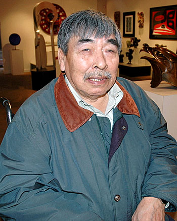 Kananginak Pootoogook, 1935 — 2010. The legendary Cape Dorset artist died Nov. 23 in Ottawa, where he was receiving treatment for lung cancer. (PHOTO COURTESY ERIC JAMES SOLTYS/SPIRIT WRESTLER GALLERY)