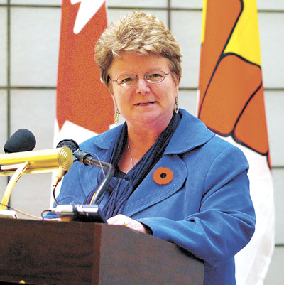 Gail Shea, Canada's fisheries minister, said March 25 that “ the Canadian seal harvest is lawful, sustainable, strictly regulated and guided by rigorous animal welfare principles.” (FILE PHOTO)