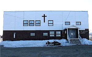 St. Stephen's Church in Igloolik will be without a priest to officiate at Easter this year after its resident priest, Father Tony Krotki, fled the community in March after receiving threats. (PHOTO/DIOCESE OF CHURCHILL-HUDSON BAY)