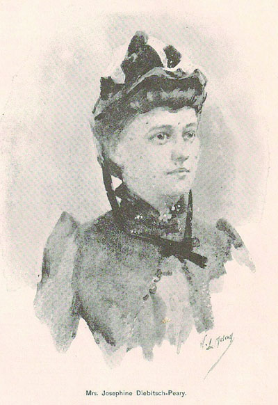 Josephine Peary, Robert Peary’s long-suffering wife.
