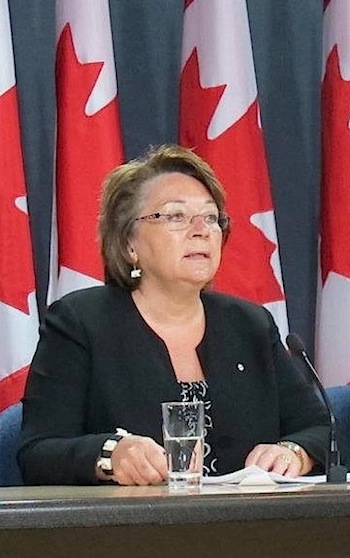 Mary Simon, the president of Inuit Tapiriit Kanatami, says a 