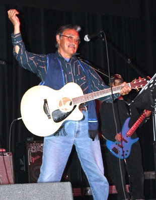 Musician Charlie Panigoniak is a 2012 recipient of the Order of Nunavut. (FILE PHOTO)