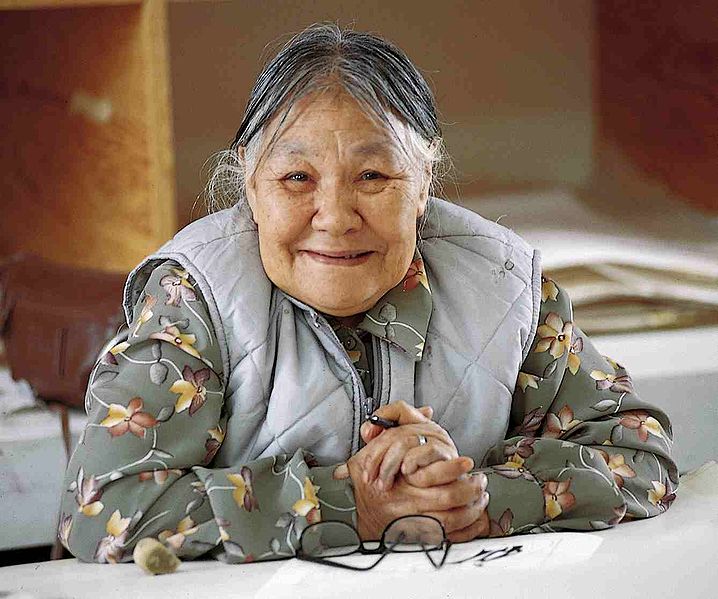 Nunavut's acclaimed artist Kenojuak Ashevak of Cape Dorset is a 2012 recipient of the Order of Nunavut. (FILE PHOTO)