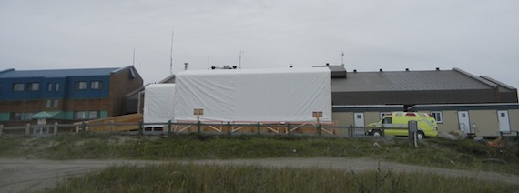 Kuujjuaq's recently-accredited Tulattavik Hospital was finished in 1982, but since then has undergone several upgrades. (PHOTO BY JANE GEORGE)