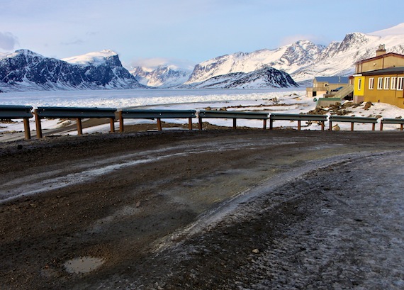 In Pangnirtung, seen here this March 18, the high temperature reached 6.5 C, many degrees above the normal temperature for that day. (FILE PHOTO)