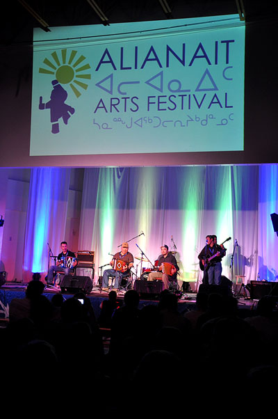 A scene from an Alianait show held in 2011. This year's version of the festival starts June 28 with an evening concert at Nakasuk School. (FILE PHOTO)