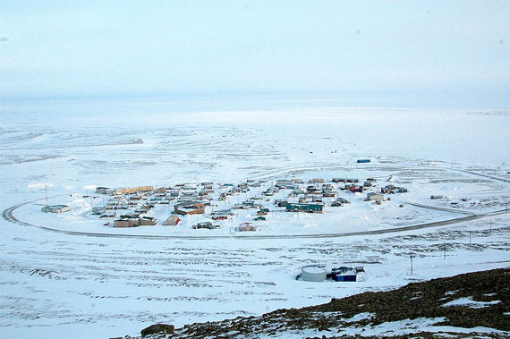 A view of Resolute Bay, in an undated file photo. Searchers found Oolateetah Iqaluk walking back to the community June 20, about 16 kilometres north of the community. Iqaluk had gone missing June 15, when his snowmobile broke down near the centre of Cornwallis Island. (FILE PHOTO)