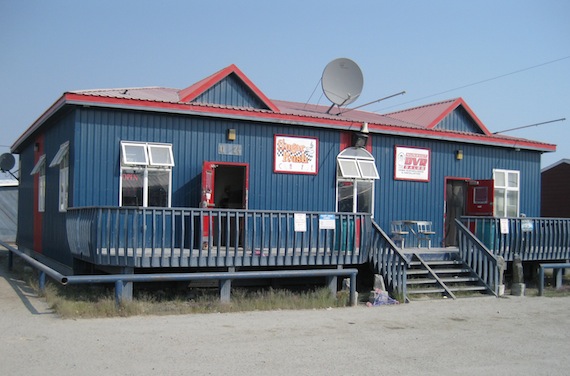 The Sugar Rush Café in Rankin Inlet, which owner Tara Tootoo-Fotheringham has put up for sale to focus on her northern food-supply company. In her eight years as owner, Tootoo-Fotheringham expanded the café into a restaurant with a full menu, with a focus on including “healthy options,” she said. (PHOTO COURTESY OF SUGAR RUSH CAFÉ)
