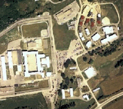 An aerial view of the Pittsburgh Institution near Kingston, Ont. where Pat Anablak's parole hearing took place Aug. 23. (PHOTO COURTESY OF CORRECTIONS CANADA)