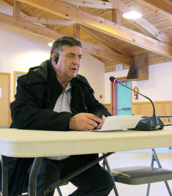 A national report on emergency preparedness in the Arctic, released by the Munk-Gordon Arctic Security Program, March 31, includes recommendations to cover gaps in Nunavut search and rescue and emergency measures. Ed Zebedee, director of protection services for Nunavut, pictured, says the territory is still reeling from federal cuts to a national Joint Emergency Preparedness Plan in 2012. (FILE PHOTO)