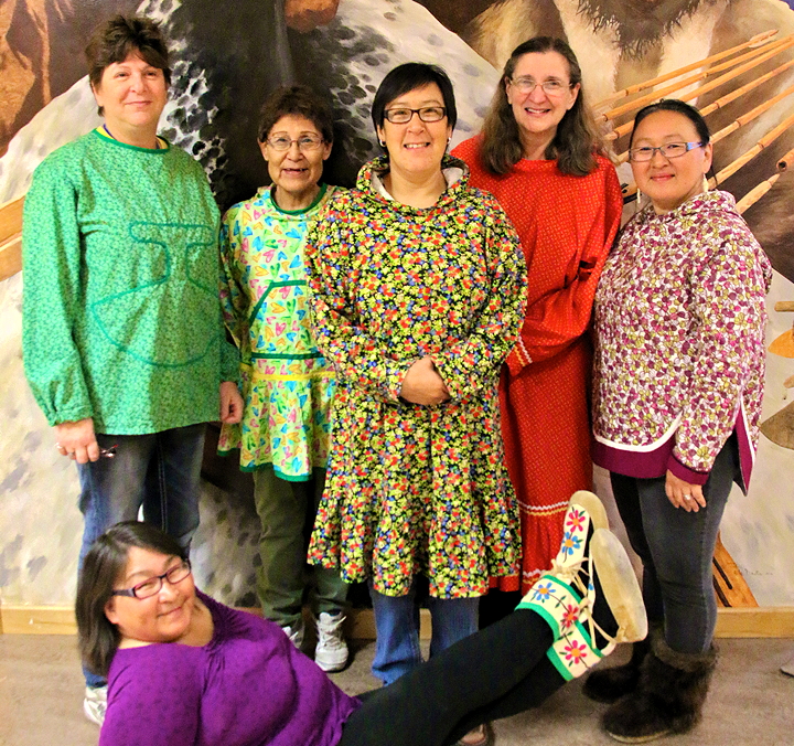 Photo:Traditional dress-up day at Kullik Ilihakvik school | Nunatsiaq News