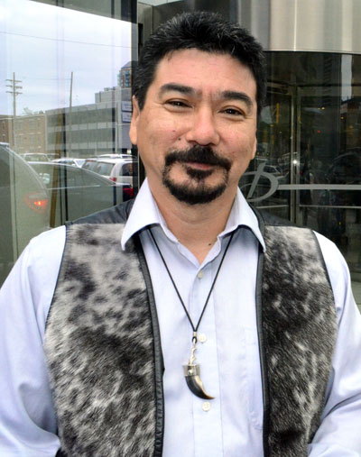 ITK president Terry Audla outside the Ottawa Delta hotel June 1. Audla said June 2 that ITK wants Canada to recognize survivors of residential schools in Newfoundland and Labrador: “I call on the Government of Canada to uphold the honour of the Crown and take immediate action to recognize survivors of residential schools in Newfoundland and Labrador, and the Inuit region of Nunatsiavut,