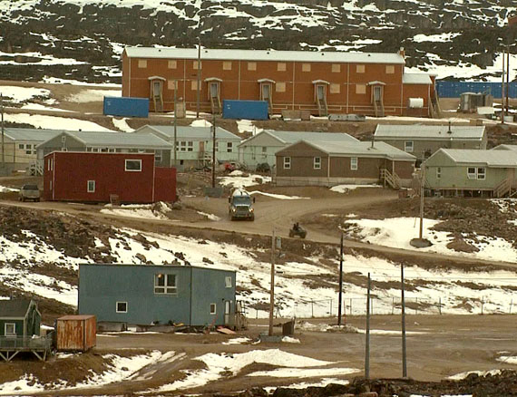 Liquor restrictions in Cape Dorset, shown here, will remain in place following the results of a Sept. 28 liquor plebiscite.
