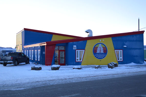 IBC's new media arts centre, located off the Federal Rd. in Iqaluit. (PHOTO BY STEVE DUCHARME)