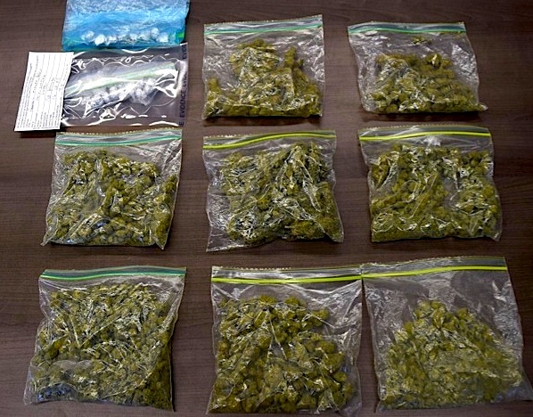 Here's a look at the marijuana seized March 24 by police in the western Nunavut community of Kugluktuk. (HANDOUT PHOTO)