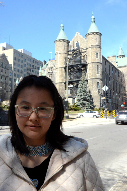 Isabella Weetaluktuk, 24, is an Inukjuak-born, Montreal-raised Inuk filmmaker who is making a short film called 