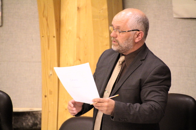 Hudson Bay MLA Allan Rumbolt, who lives in Sanikiluaq says people in his community have been waiting about a year for the Government of Nunavut to fix high levels of sodium in their drinking water, or find another water source. (PHOTO BY BETH BROWN)