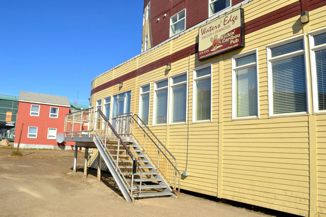 The owners of the Waters' Edge restaurant and Kickin' Caribou pub will vacate the Hotel Arctic by Aug. 20. However, there's a change that may be entitled to damages if an appeal they've launched proves successful. (FILE PHOTO)