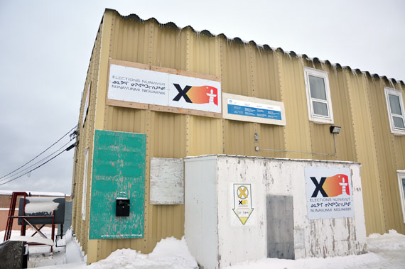 Starting in October 2019, all municipal and DEA elections will be held on the same fixed date every four years, overseen by Elections Nunavut, whose Rankin Inlet head office is pictured here. (PHOTO BY SARAH ROGERS) 