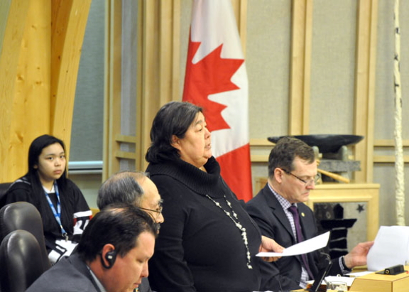 Economic Development and Transportation Minister Monica Ell-Kanayuk says the Government of Nunavut hopes the new National Trade Corridors Fund money will address some of the territory's 