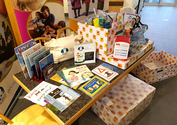 Baby boxes are among the measures used by the Government of Nunavut to lower the territory's infant mortality rates. These boxes include a selection of children’s books, clothing, baby and maternal care products and education material. As well, the box itself is approved by Health Canada as a safe sleeping space for infants. (FILE PHOTO)