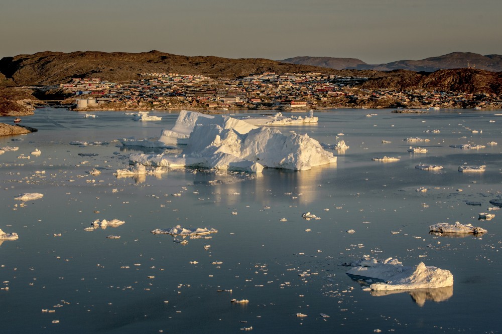 On May 23, Ilulissat, Greenland will host a big meeting that will include leaders from Denmark, the United States, Russia, Canada and Norway, Indigenous groups and other members of the Arctic Council. (PHOTO COURTESY OF DISKOLINE.DK)