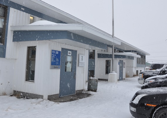 Nunavik does not have its own detention centre, apart from detention cells in the region’s police detachments and a limited number of cells in its courthouses, such as the Kuujjuaq courthouse, pictured here. A new Quebec court decision calls on the province to create local facilities for Nunavik inmates to serve intermittent sentences. (PHOTO BY SARAH ROGERS)