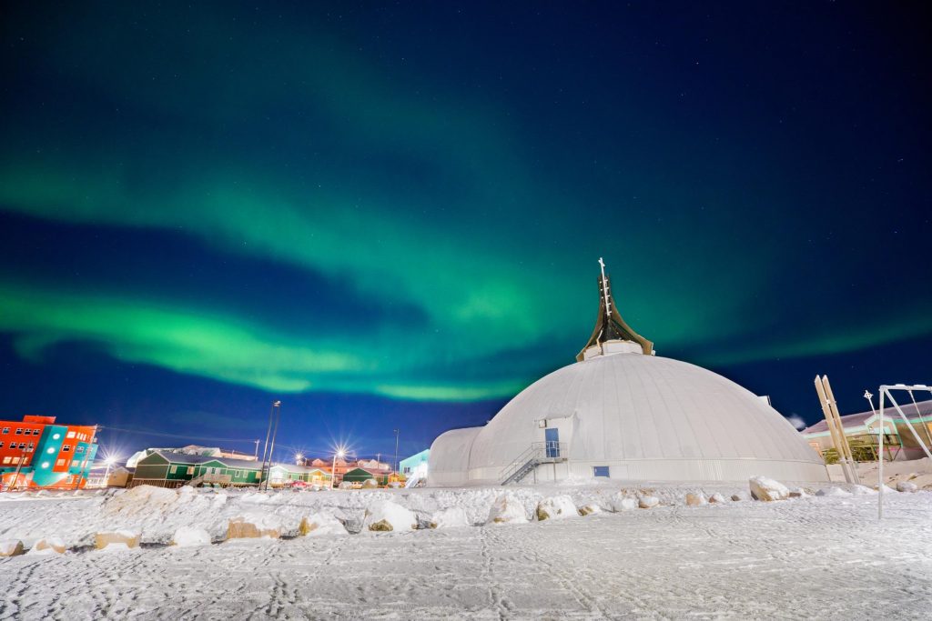 Northern lights dance above Iqaluit Nunatsiaq News