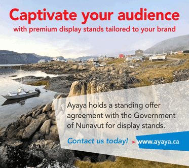 Captivate your audience with premium display stands. Ayaya holds a standing offer agreement with the GN.